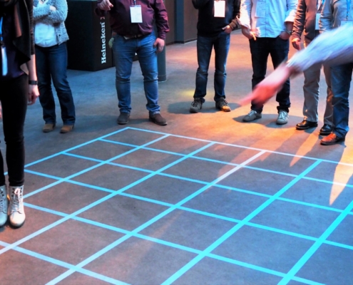 Unterschiedliche Herausforderungen warten auf die Teams- Teamevent schrittmacher